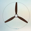 Cecotec Ceiling Fan With LED Light & Remote Control - Efficient Cooling