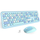 Mofii Silent Wireless Keyboard and Mouse Combo - Slim, Compact Design