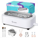 Gisaae 48kHz Ultrasonic Jewelry Cleaner for Rings and Glasses