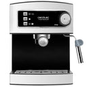 Cecotec Espresso Maker in black with adjustable frother and cup warmer