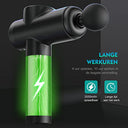 Burnnove - Deep Tissue Massage Gun with 99 Speeds, 8 Heads, LED Display