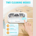 Gisaae - 48kHz Ultrasonic Jewelry Cleaner with 2 Modes, 12oz Capacity