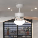 Cecotec EnergySilence 3600 Vision Ceiling Fan - Modern Orange Design With Oscillation