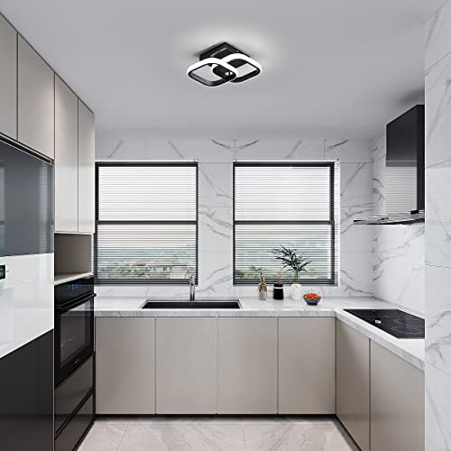AMZ - Modern LED Ceiling Light Fixture, 22W Square Design, 6500K Cool White