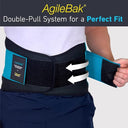 Clever Yellow - Medical-Grade Lumbar Support Back Brace for Pain Relief, Adjustable Fit