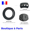 Ehua Full Tyre for Xiaomi M365 and M365 Pro, 8.5 inches, black rubber design