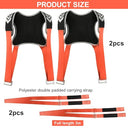 Xmszqu - Pack of 4 Polyester Moving Straps, Double Shoulder Design, Multi-Purpose Carrying Aid