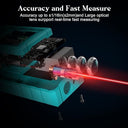 Kiprim - High Accuracy Laser Distance Measure 165ft, Compact Design, Backlit LCD