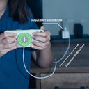 Generic - Magnetic Charger for iPhone X/11/12/13/14/15 with Strong Magnet Connection