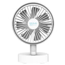 Cecotec - Portable Desk Fan with 2000mAh Battery, 6-Inch Size, Oscillation