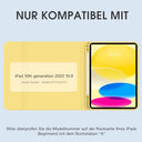 Laetass - iPad 10 Case with Magnetic Keyboard, Auto Sleep/Wake, German QWERTZ