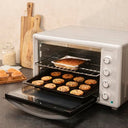 Cecotec - 60L Convection Oven with Rotisserie, 2200W, 12 Functions, Interior Light