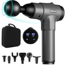 Experience the AERLANG Deep Tissue Massage Gun with 20 speed settings and 6 adjustable heads for targeted muscle relief. Perfect for athletes and recovery. Keywords: deep tissue massage gun, muscle massager, adjustable heads