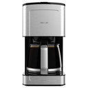 Cecotec Coffee Machine in stainless steel finish with drip-free spout