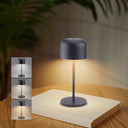 Klighten Dimmable LED Battery Table Lamp - Wireless, Rechargeable, 3 Colors