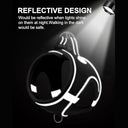 Joytale - Breathable Mesh Step-in Dog Harness, Reflective, Soft Padded, Black L