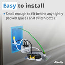 Shelly - Wi-Fi Smart Power Meter, 1 Channel, 16 A, Alexa & Google Home Compatible