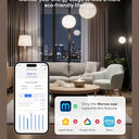 Meross - Matter Smart Light Switch with Energy Monitor, Voice Control, WiFi