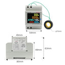 Earumzdq - Digital Single Phase Energy Meter, AC 110V-300V, 100A Amperage