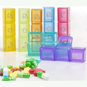 Billybath - 7-Day Pill Organizer with 3 Large Compartments for Easy Medication Management