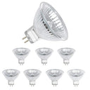 Shop IuulFex Dimmable MR16 Halogen Light Bulbs 8 Pack, 12V 50W, Warm White 2700K. Perfect for ceiling lights, energy-efficient, and versatile dimmable options. Keywords: halogen light bulbs, dimmable, warm white