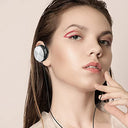 Diioomieeu - Over The Ear Sport Earbuds with Mic, Soft Ear Hooks, 260° Wraparound Design