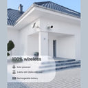 Wansview - 2K Wireless WiFi Surveillance Camera with Solar Panel & Night Vision