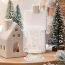 Ifundom - 2pcs Xmas Deer Style Candleholders, Sturdy Christmas Decor, Festive Design