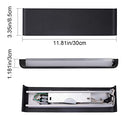 Klighten - Pack of 2 LED Wall Lights, 10W, Modern Black Design, 910 Lumens