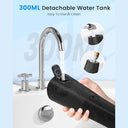 Vimmk - Cordless Water Flosser with 9 Jet Tips, 5 Modes, IPX7 Waterproof
