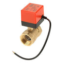 Shop Walfront's DC 12V Motorized Brass Ball Valve for AC & plumbing. Durable, high-quality valve with 1.6MPa pressure rating. Ideal for efficient flow control.