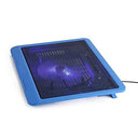 CoolTech - Portable Laptop Cooling Pad with Super Quiet Fans and Blue LEDs