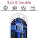 Rechargeable - Pink and White Hand Warmer with Fast Heating and Compact Design