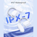 Capoxo - Open Ear Headphones with 80Hrs Playtime, IPX7 Waterproof, Bluetooth 5.3