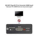 Amanka - 4K 3D HDMI Audio Extractor with Optical SPDIF & 3.5mm Output