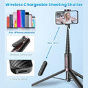 Toneof - 170cm Selfie Stick Tripod with Wireless Remote, Portable & Lightweight