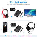 Brifit - 2-in-1 Bluetooth Transmitter Receiver with Advanced 5.0 Tech