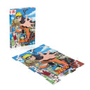 Winning Moves - Naruto Shippuden Konoha Jigsaw Puzzle, 1000 Pieces, High-Quality Artwork, Perfect for Fans