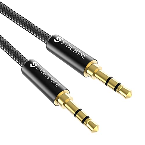 Syncwire - 3.3 Ft Aux Audio Cable For Headphones, Car, And Home Stereo