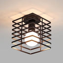 Seamoon - Retro Industrial Ceiling Light With E27 Lamp Holder