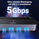 UGREEN - HDMI 2.0 KVM Switch 4K @ 60Hz, 4 Ports, USB 3.0 & USB-C Support
