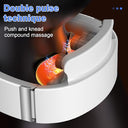 Bluessiery - Intelligent Neck Massager with 42°C Heat, 5 Modes & Voice Prompts