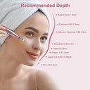 Bilkas - Micro-needling Derma Pen with LCD Screen, 12 & 36 Pins, Nano Cartridges