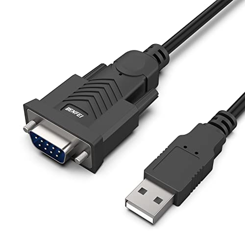 BENFEI - USB to RS-232 Serial Adapter Cable with Prolific Chipset, 1.8M