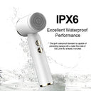 La Saint Belle - Electric Facial Cleansing Brush, 6 Brush Heads, IPX6 Waterproof, LCD Display
