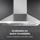 Cecotec Flux PM 604300 Stainless Steel Extractor Hood - Powerful Suction