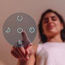 Cecotec Pedestal Fan EnergySilence 1090 - Retro Smart Design With 72° Oscillation