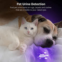 Lepro - 9 LED UV Flashlight for Pet Urine Detection, Compact & Lightweight