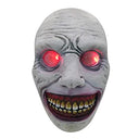 Shop the May Healthbeauty Halloween Horror Exorcist Mask in white face with demon design. Available in green or grey options. Perfect for Halloween costumes! Keywords: Halloween mask, Exorcist mask, demon design