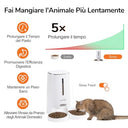 Fukumaru - WiFi Automatic Cat Feeder with 4L Capacity & Dual Bowls